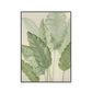 Soft Sage Botanical Leaf Abstract Painting