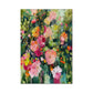 Lush Garden Petals Abstract Painting
