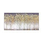 Golden Whisper Forest Abstract Painting