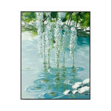 Willow Serenity Lake Painting