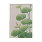 Verdant Zen Lotus Leaf Painting