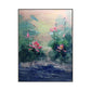 Mist Bloom Pink Lotus Abstract Painting