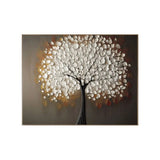 Ivory Canopy Serenity Abstract Painting