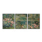 Blossom Garden Whisper Triptych Painting Set of 3