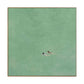 Silent Drift Mint-Green Minimalist Seascape Painting