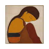 Amber Dream Quiet Figure Painting