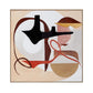Saffron Loop Modern Abstract Painting