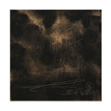 Gilded Nightfall Abstract Painting