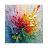Aurora Petal Burst Abstract Painting