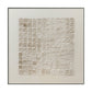 Ivory Order Grid Textured Painting