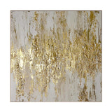Gilded Silence Abstract Painting