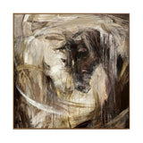 Veiled Echo Abstract Portrait Painting