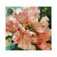 Sunlit Peach Bloom Floral Painting