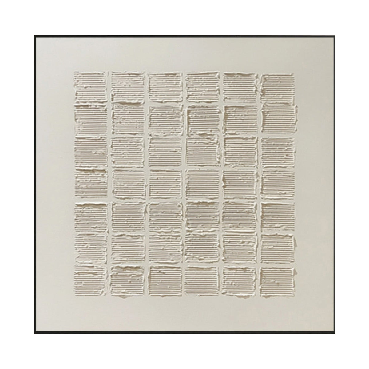 Silent Linen Grid Texture Painting