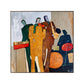 Café Jazz Quartet Abstract Painting