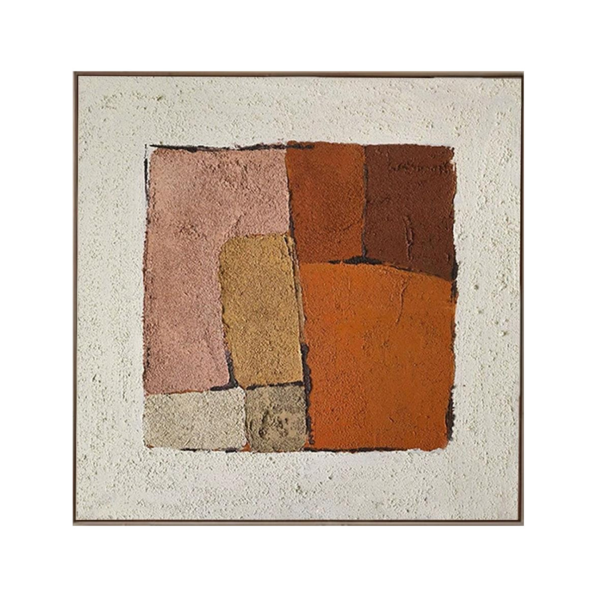 Earthbound Terra Textured Abstract Painting