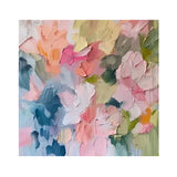 Petal Drift Pastel Abstract Painting