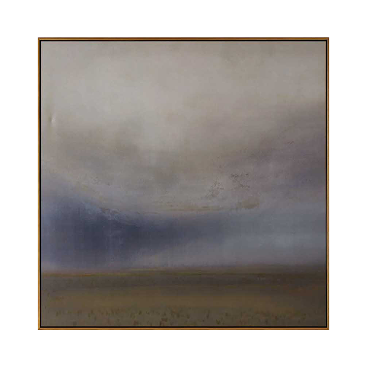 Misty Horizon Soft Gradient Canvas Art