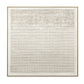 Ivory Rhythm Grid Textured Painting