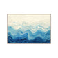 Azure Drift Blue Abstract Seascape Painting
