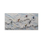 Powder Rush – Skiers Textured Winter Painting