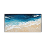 Deep Blue Coast Seascape Painting