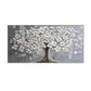White Blossom Harmony Tree Painting