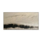 Mistline Ivory Textured Abstract Painting