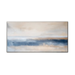 Serenity Coast Blue Abstract Painting