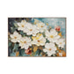 Ivory Bloom White Floral Painting
