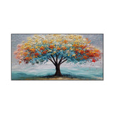 Radiant Seasons Tree Abstract Painting