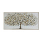 Serene Silver Leaf Tree Abstract Painting