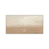 Soft Dune Calm Neutral Abstract Painting
