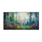 Whispering Woodland Garden Abstract Painting