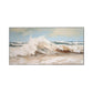 Soft Tide Neutral Seascape Painting