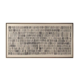 Black & White Geometric Abstract Painting