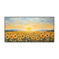 Sunrise Over Golden Sunflowers Painting