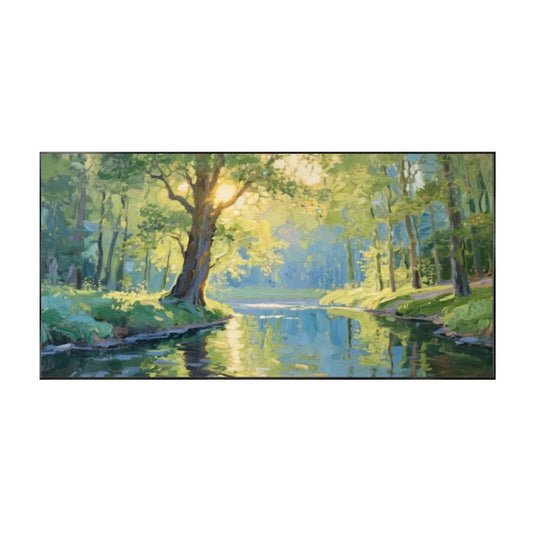 Golden Grove Riverlight Landscape Painting