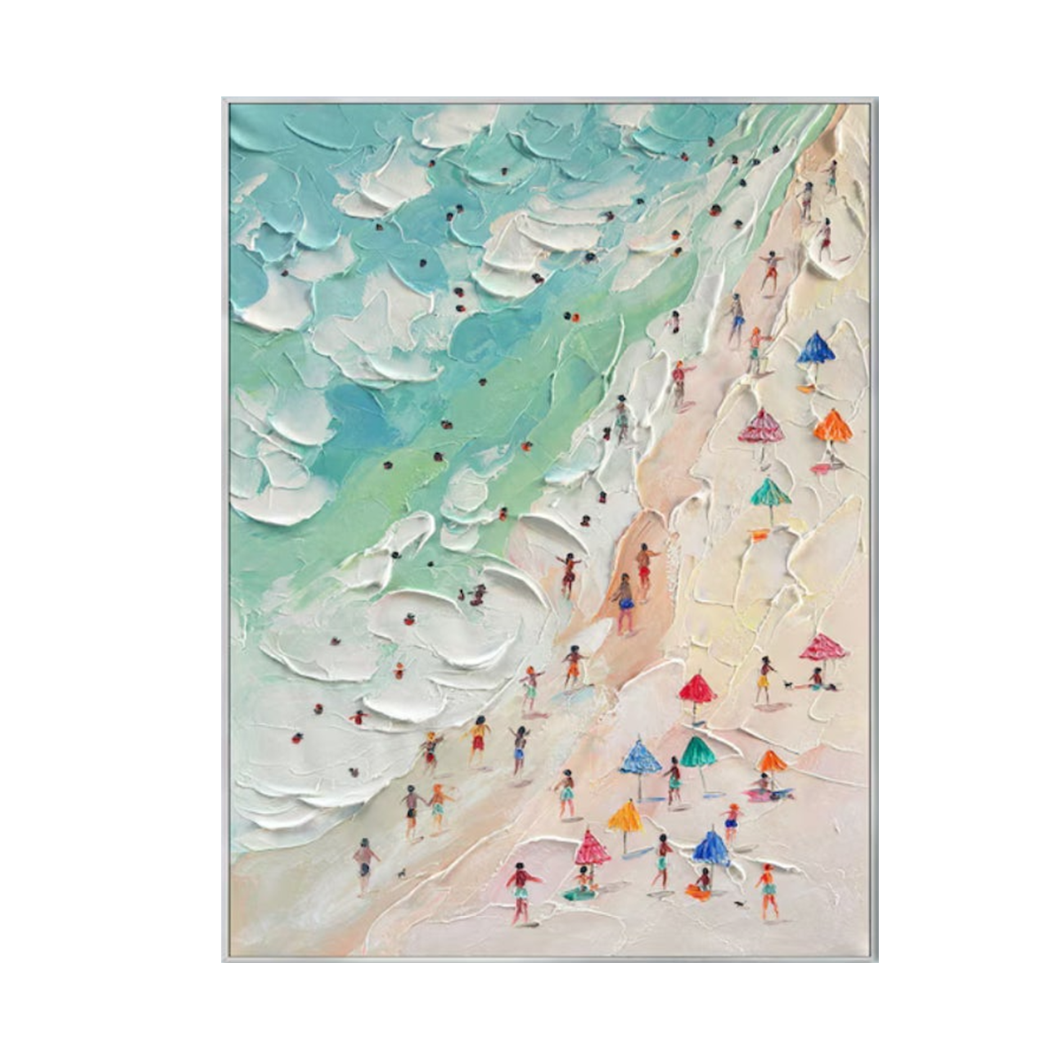 Azure Breeze-Beach Landscape Painting