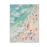 Azure Breeze-Beach Landscape Painting
