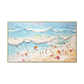 Golden Waves-Beach Abstract Painting