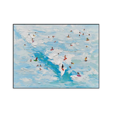 Surf Splash-Active Ocean Painting