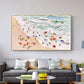 Sun-Kissed Beach-Fun Texture Painting