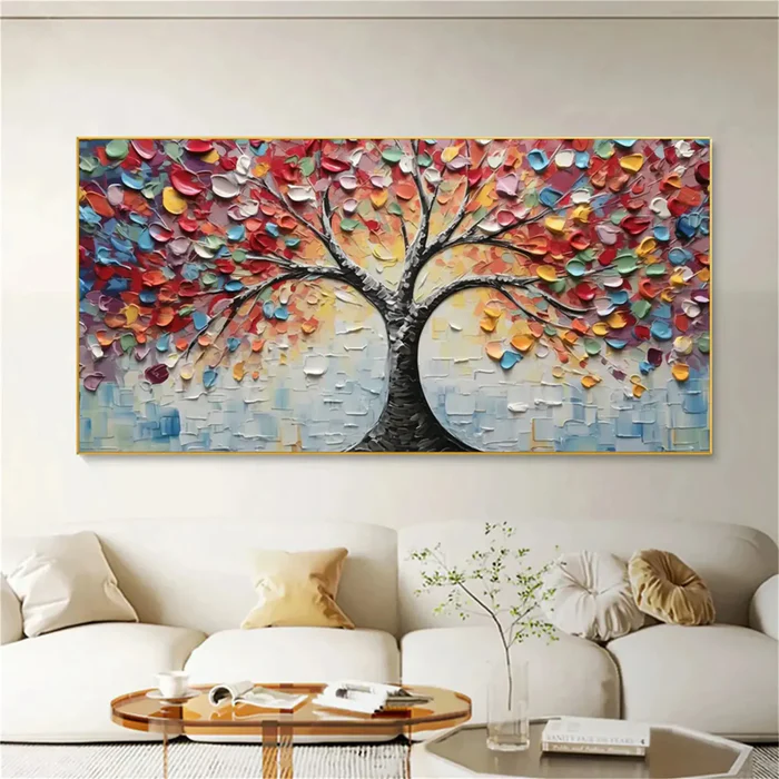 Blooming Harmony Tree Painting