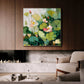 Gentle Lotus Garden Abstract Painting