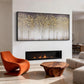 Gilded Aspen Grove Impasto Wall Art