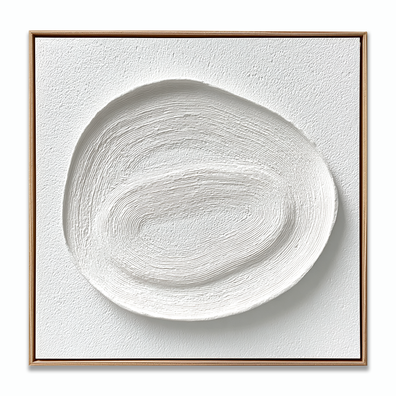 Minimalist White Relief Painting #ART25