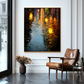 Abstract Night Reflection Painting #ART29