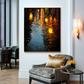 Abstract Night Reflection Painting #ART29