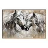 Soul Bond Horse Abstract Painting
